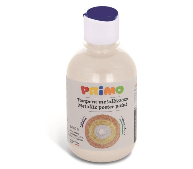 გუაში Ready-mix metallic poster paint bottle 300 ml with flow-control cap WHITE 100