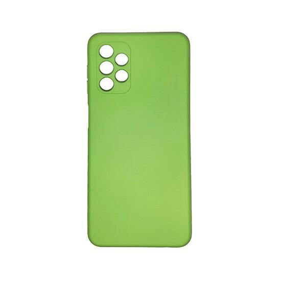 Coverage Silicon Case For Samsung Galaxy A32 Chartreuse