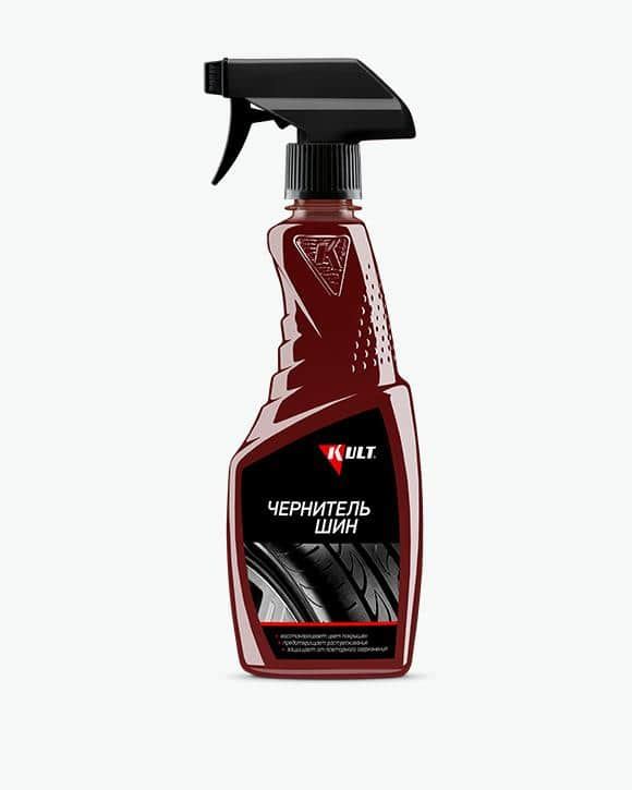 საბურავების გამაშავებელი ხსნარი KULT KLT-26 500 მლ