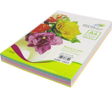 ფერადი ქაღალდი A4 80გრ 250(ფურც) MIX 829