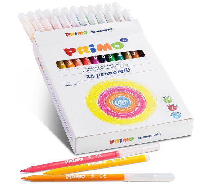 ფლომასტერების ნაკრები Set with 24 felt-tip pens