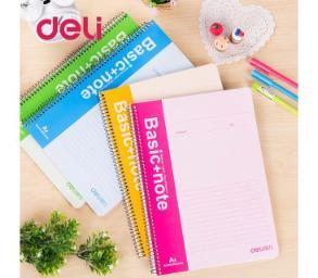 ბლოკნოტი A4 ზამბარით 60 ფურცელი