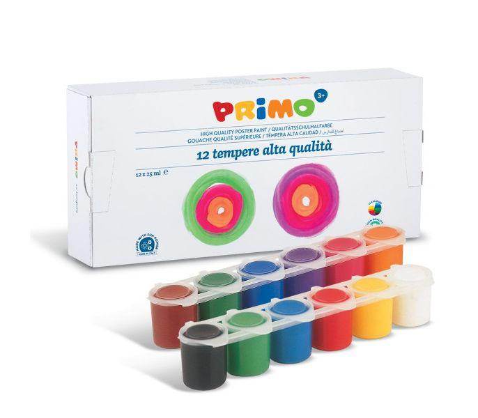 გუაში 12x25ml ბლოკ კონტეინერით 12 ფერი