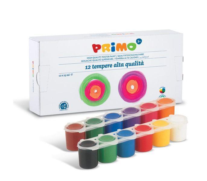 გუაში 12x25ml ბლოკ კონტეინერით 12 ფერი