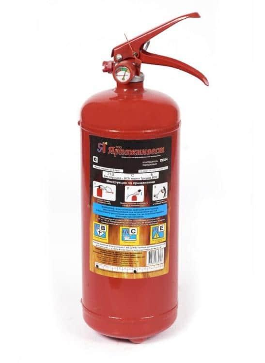 ცეცხლმაქრი ფხვნილოვანი Yarpozhinvest ОП-8 АВСЕ YPI