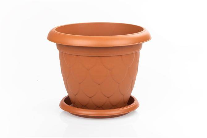 მცენარის ქოთანი პლასტმასი Serinova D003 19007