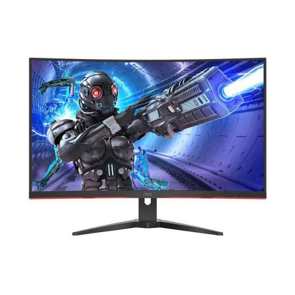 მონიტორი AOC C32G2ZE-BK 31.5 FHD VA 240Hz 1ms 2xHDMI DP-Red