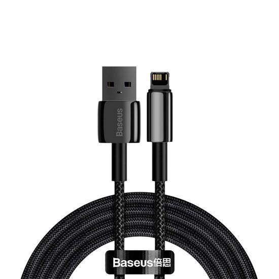 Tungsten Fast Charging USB Data Cable Lightning 2.4A 2m CALWJ-A01
