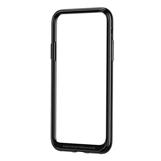 Platinum Metal Border Case Apple iPhone X FRAPIPHX-B01