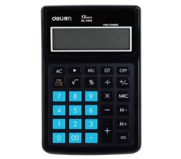 კალკულატორი 12 თანრიგიანი საოფისე