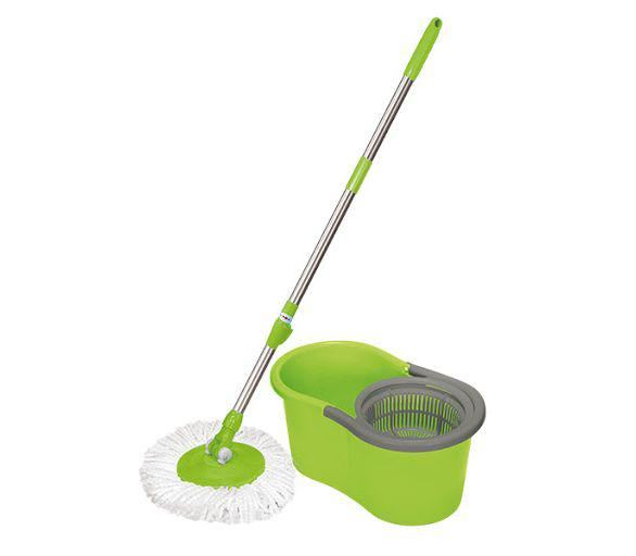 იატაკის საწმენდი ნაკრები 180x ბრუნვადი საწურით