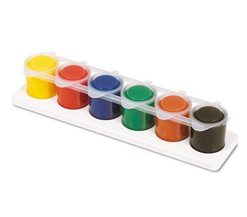 აკვარელი თხევადი 6 transparent watercolour pots 25 მლ