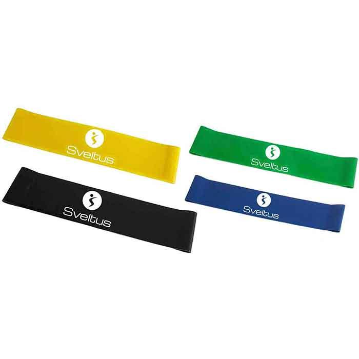 სავარჯიშო რეზინების კომპლექტი SVELTUS 4ცალი