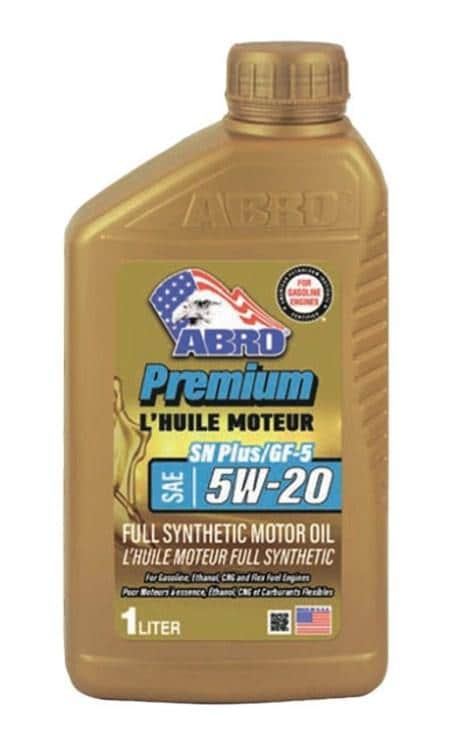 ძრავის ზეთი Full Synthetic Sae 5W-20 1 ლ