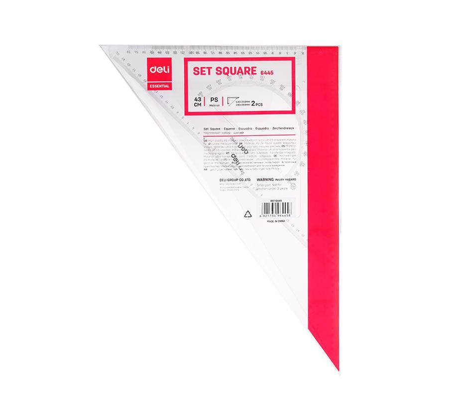 სახაზავების ნაკრები 45სმ