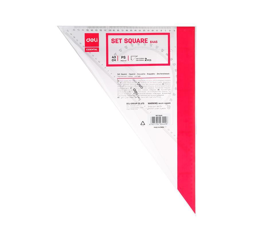 სახაზავების ნაკრები 45სმ