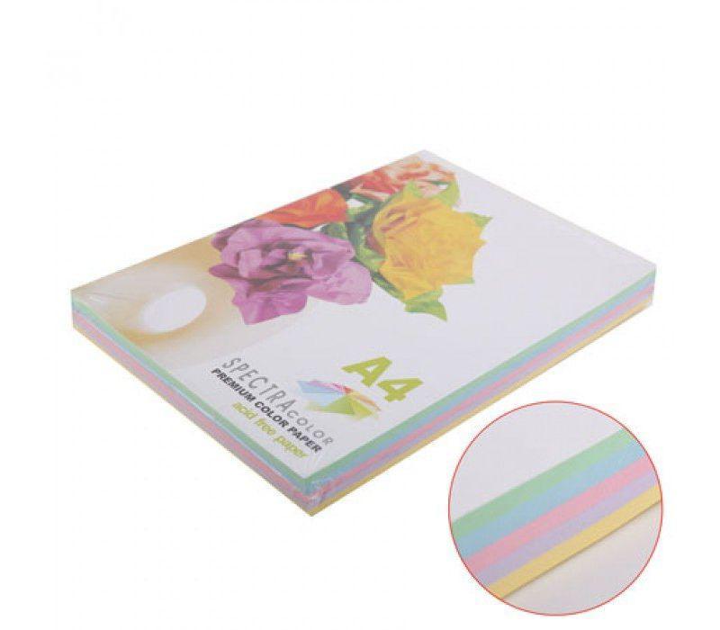 ფერადი ქაღალდი A4 80გრ 100(ფურც) MIX829