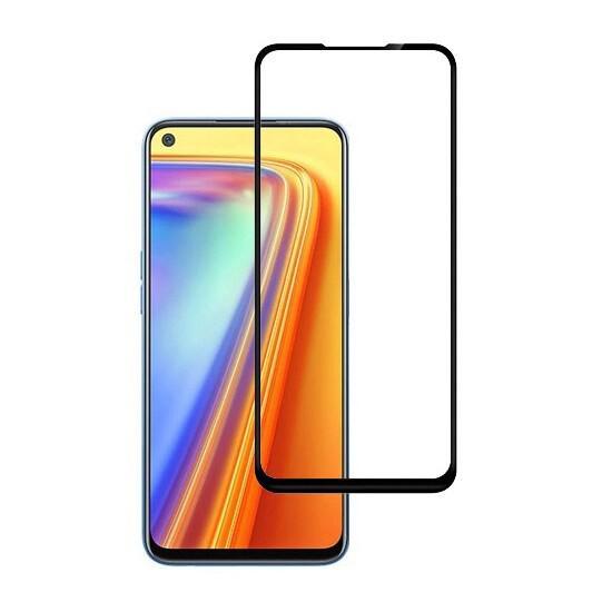 Glass Pro plus Full Screen Tempered Glass 111D Realme 7