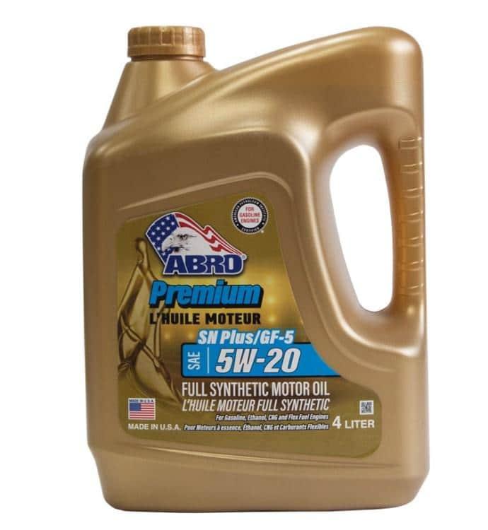 ძრავის ზეთი Full Synthetic Sae 5W-20 4 ლ