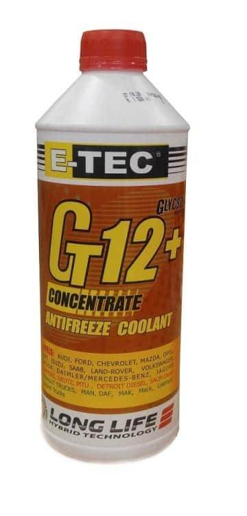 ანტიფრიზი E-TEC Glycsol Gt12 plus წითელი 1.5 ლ