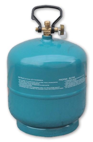 ბალონი გაზის პროპან-ბუტანი Bradas PBB03 3 კგ