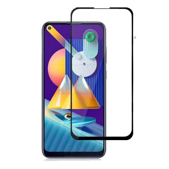 Glass Pro plus Full Screen Tempered Glass Samsung M115 Galaxy M11