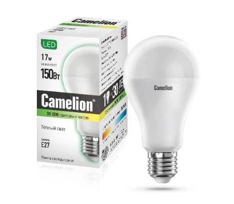 Led Lamp LED17-A65 830 E27 ნათურა ლედ განათებით ეკონომიური 17 ვატი