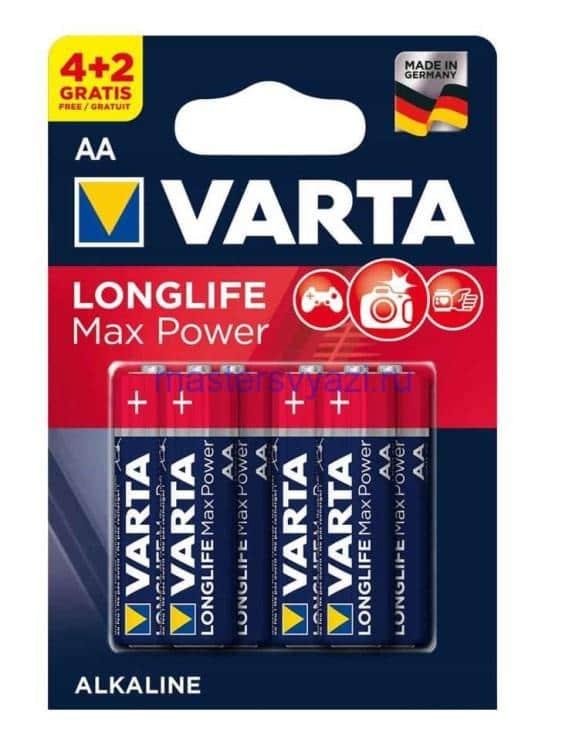 ელემენტი VARTA Longlife AA 6 ც.