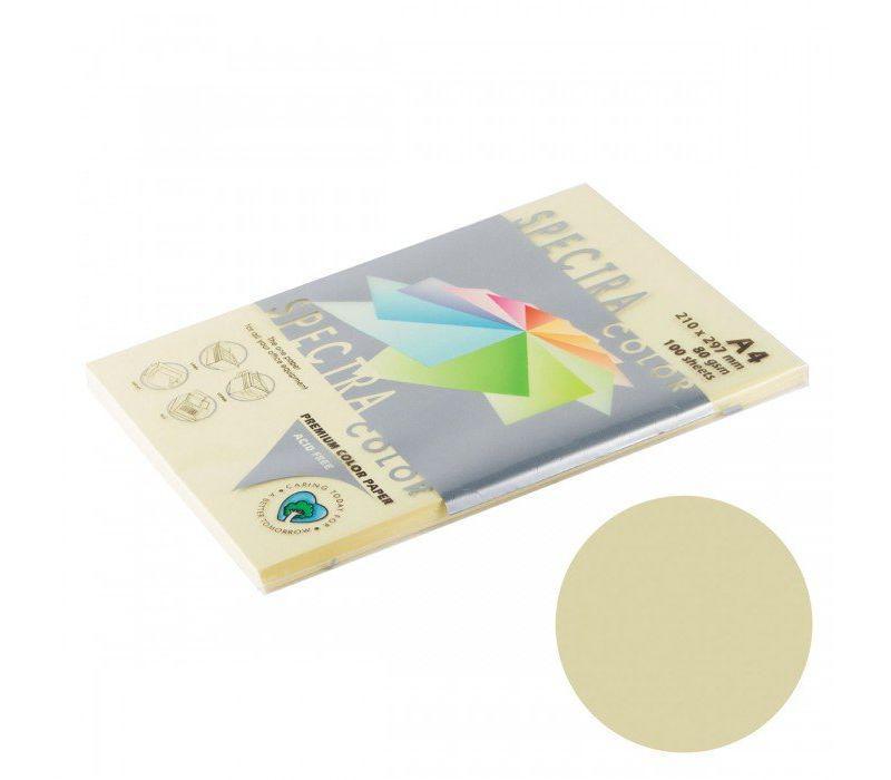 ფერადი ქაღალდი A4 80გრ 100(ფურც) CREAM 110