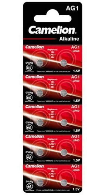 ელემენტი AG1-BP10 Alkaline LR60 10 ც