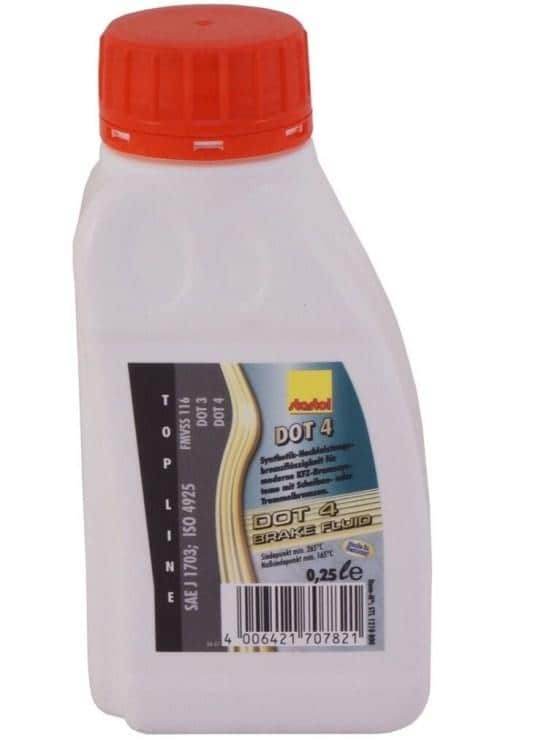 სამუხრუჭე სითხე Startol DOT 4 250 მლ