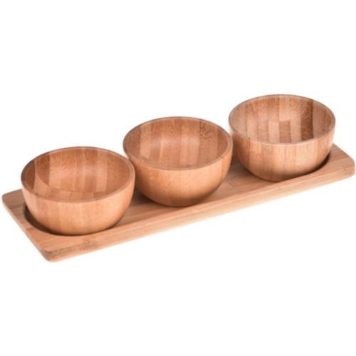 ხის ჯამი Cino 4 Pcs B2866 17726