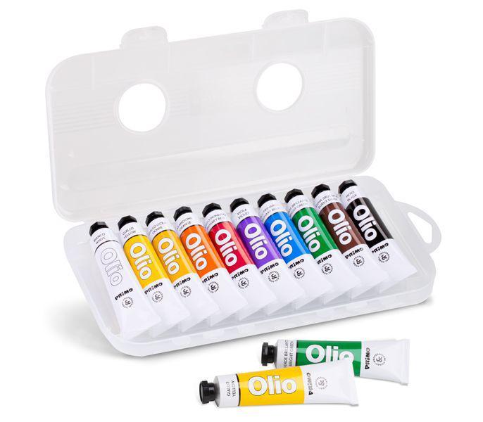 ზეთოვანი საღებავი 10 ტუბი