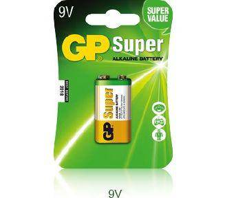 ელემენტი GPPVA9VAS010 1604A-U1 SUPER ALKALINE (6LF22) GP